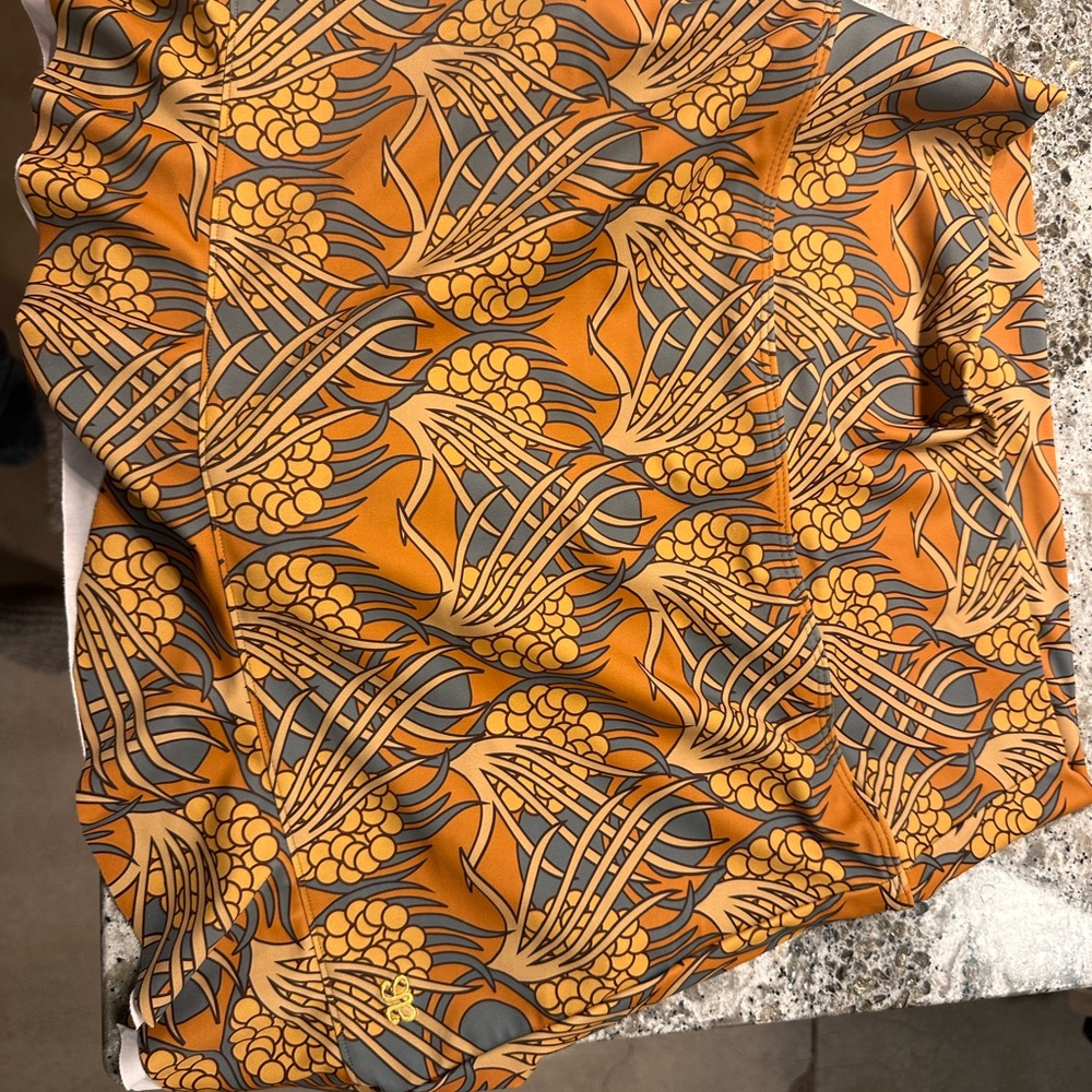 Albion high waisted swim skirt, large, golden hour, no longer available